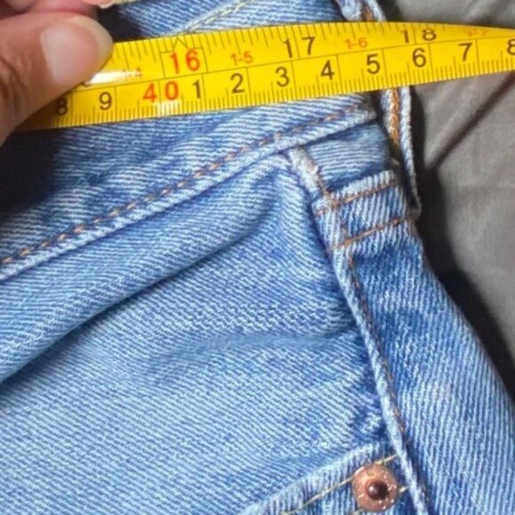 Vintage Y2K Levis 505 Mens Blue Denim Jeans Size 36X29 Western Cowboy - Picture 9 of 9